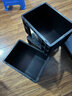 黑色周转箱长方形防静电塑料胶箱工厂车间周转物流箱框加厚养龟 中号单箱外尺寸40*30*23cm 实拍图