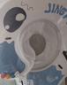 鲸保婴儿游泳圈0-12个月脖圈 新生儿游泳圈宝宝洗澡颈圈K5012蓝色大码 实拍图
