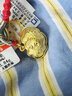 龙凤缘生肖龙儿童金锁999足金小孩吊坠金首饰 龙宝宝生日满月周岁礼物 龙腾四海金锁 3.9g 实拍图