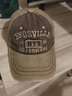 澳美乐活做旧水洗男士牛仔帽户外个性棒球帽男款鸭舌设计时尚运动帽 卡其【可调节】 实拍图