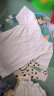 童泰（TONGTAI）婴儿内衣套装夏季衣服儿童薄款家居内衣TS41J322-DS白色100cm 晒单实拍图