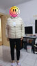 鸭鸭（YAYA）轻薄款羽绒服女保暖时尚修身短款鸭绒秋冬季连帽轻便外套 实拍图