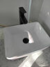 杜拉帝亚（Duladiya）陶瓷台上盆卫生间单盆小户型洗手盆小尺寸阳台洗脸盆 B901（400*300） 默认规格 晒单实拍图