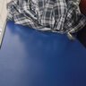 Shelley Jones港风chic格子衬衫男生长袖日系原宿风复古潮牌宽松百搭衬衣送男友 C2158藏青格 2XL [建议140-160斤] 实拍图