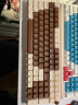 御斧（Royal Axe）R100机械键盘无线蓝牙三模客制化热插拔游戏98配列RGB炫光TTC金粉轴 熔岩城堡 TTC金粉轴V2 实拍图