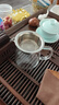 德国进口品质耐热玻璃公道杯分茶器茶漏一体茶海过滤公杯功夫茶具加厚高档套装的 直升公杯+304卡漏【460】 实拍图