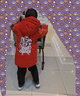 迪莎童话儿童汉服唐装年服男女宝宝过年拜年服小中大童中国风夹棉加厚外套 红色 140 实拍图