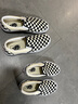 VANS范斯童鞋官方 Slip-On棋盘格亲子款舒适一脚蹬中大童帆布鞋 黑白棋盘格 30码 实测内长18.5cm 实拍图