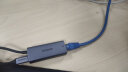 绿联 Type-C千兆有线网卡 RJ45网口转换器 适用苹果15/MacBook华为笔记本电脑直播外置网卡 带PD充电 实拍图