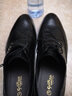 金利来（Goldlion）男鞋新款皮鞋男德比布洛克系带男士商务正装皮鞋男真皮婚鞋大小码 黑色 单层 28 (280mm) 46码 实拍图