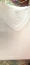 七匹狼短袖T恤男士95%棉高品质纯色背心舒适打底衫运动汗衫半袖内衣 白色单条装-纯棉吸汗透气 M(165/90 推荐体重80-110斤) 实拍图