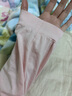 安之伴睡衣女纯棉素色可外穿女士睡衣宽松版舒适休闲套头家居服套装 豆沙（女） L 实拍图
