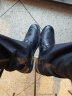波图蕾斯男士镂空洞洞系带商务休闲皮鞋透气凉鞋男 9839 黑色(凉鞋) 43 实拍图