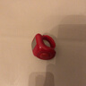 西梨妹计数器手按电子数显手指戒指型机械大屏夜光多功能客流计记数器 电池款升级版 红色 实拍图