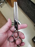 鋼夫钢夫日本理发剪刀美发平剪打薄剪弯刀发廊发型师专用理发工具 6英寸柳叶剪双刃X600-KF 实拍图