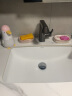 沃之沃（VOZVO）北欧陶瓷香皂盒创意双层沥水浴室肥皂盒结婚皂盘收纳家用酒店皂托 羽毛粉色 晒单实拍图