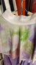 moodytiger女童半身裙24夏季新款印花学生防走光运动裙裤短裙子 氤梦紫 150cm 晒单实拍图