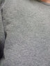 恒源祥超厚保暖内衣男女士加绒加厚款套装加大码中高领中老年人冬季巨厚 男士深灰-圆领 2XL(男180/女175) 实拍图