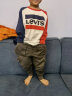 Levi's 李维斯童装儿童长袖t恤男童打底衫春秋季新款中大女孩上衣 奶白 120/60(6) 实拍图