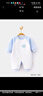 贝瑞加（Babyprints）新生儿连体衣秋冬婴儿衣服夹棉保暖护肚哈衣柔软内衣 粉兔59 实拍图