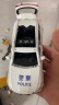 卡威（KIV）RS7布加迪特警车玩具儿童玩具车男孩仿真合金警察车回力小汽车 六开门GLC越野公安 实拍图