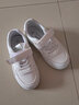 回力童鞋儿童运动鞋2025秋季新款男童透气低帮板鞋中大童女童休闲鞋子 白白色 -1419Y 30 推荐脚长19.5内长20.0 实拍图