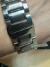 老皮匠精钢表带 适配浪琴名匠 海鸥 宾格 美.度表带 钢带手表带 20mm 手表配件 银色 20mm 实拍图