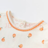 戴维贝拉（DAVE＆BELLA）女童套装薄款洋气宝宝衣服休闲儿童短袖t恤短裤两件套夏季童装 桔子印花 80cm（建议身高73-80cm） 晒单实拍图