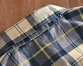 择肯春夏纯棉长袖格子衬衫男宽松潮牌ins大码工装衬衣外套潮春季 灰色 XL 145-160斤 实拍图