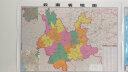 2023年 云南省地图贴图 106*76cm 覆膜防水 高清印刷 资料更新 行政交通挂图 晒单实拍图