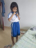 青青世界深圳校服小学生凉感透气柔软舒适运动服男女短裤夏长裤薄吸湿排汗 特版小学短袖（女) 120 实拍图