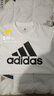 阿迪达斯 （adidas）短袖男女款官方 新款运动服宽松圆领舒适透气休闲舒适T恤 时尚黑/小logo【夏日主推】 XS 实拍图