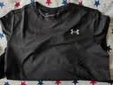 安德玛（Under Armour）童装大童紧身裤活动训练裤男童透气高弹力儿童运动裤 黑色 170 实拍图