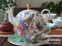 WEDGWOOD花间舞蝶一人悦享茶具骨瓷茶具1壶1杯1碟茶具套装 送礼礼物 实拍图