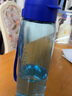 特百惠（Tupperware）乐活750ml水杯大容量塑料杯密封防漏运动茶杯学生儿童办公水壶 乐活高雅蓝 750ml 实拍图