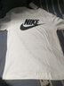 耐克（NIKE）短袖男装夏季新款纯棉针织宽松透气时尚舒适圆领运动T恤AR5005 AR5005-010/经典黑白/纯棉亲肤 M 实拍图
