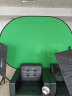 漾菲斯YC5专业直播绿幕抠像布折叠便携式免支架 加厚纯色绿布背景布板补光灯拍照摄影布视频幕布 1.5*2米 晒单实拍图