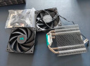 九州风神（DEEPCOOL）玄冰400V5PLUS CPU电脑散热器附带硅脂（镀镍4热管/双风扇/可超频220W/多平台支持） 实拍图