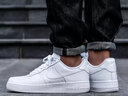 耐克（NIKE） Air Force AF1 男鞋 纯白 纯黑 空军一号板鞋 运动鞋 休闲鞋 CW2288-111 43 实拍图