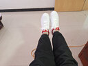 安踏男鞋板鞋冬季韩版潮学生运动鞋男休闲鞋小白鞋跑步鞋 黑8053 41 实拍图