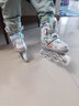 EVERVON轮滑鞋儿童088男女全闪溜冰鞋直排旱冰鞋附头盔护具S码 适30-33码 实拍图
