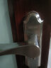奥本卫生间门锁浴室锁 无钥匙室内门锁洗手间厕所门锁0306(11cm孔距) 实拍图