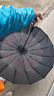 LOVE STILL德国16骨全自动雨伞男超大号折叠加固加厚结实耐用32根抗风暴 极夜黑 实拍图