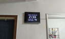 虹泰（HoTai）天气预报时钟智能感光数码日历联网家用挂墙带温湿度蓝牙电子钟表 天气预报时钟29x39 白光 实拍图