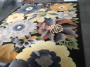水木语手工羊毛地毯 现代花卉客厅毯 手工立体剪花 加密加厚环保 可定制 M3012A 2米*3米 实拍图