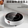 半球电磁炉2200W家用小型迷你智能圆形火炒菜多功能一体节能数显电池炉 定时预约+数码显示+汤锅 实拍图