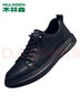 木林森（MULINSEN）男鞋英伦复古透气百搭休闲鞋套脚软底男士板鞋 6090 实拍图