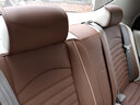 翰静2025新款汽车坐垫全包围四季通用皮座垫五座小车免拆汽车座套适于 摩卡棕 风光500VV7风光580五座福睿斯VV5 实拍图