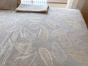 百熙尼真皮沙发垫2026新款四季通用防滑坐垫套罩盖布巾轻奢高级感 叶徳琳烟灰色(升级不起球） 90*180cm 实拍图