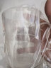 巴比客刻度量杯塑料食品级PP奶茶杯水杯试验容器液体量量筒量计 250ml (有把手)2个 实拍图